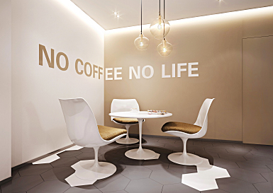 遇见咖啡空间-开展办公室设计方案