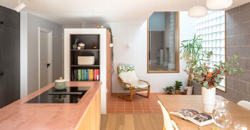 明亮系暖调的花园别墅—办公室_装修设计公司