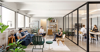 以光气候为主题—办公室装修