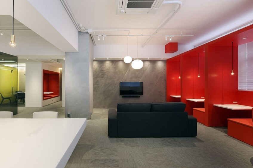 装修办公室公司 休闲区4