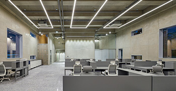 不同形状办公设计装修来激起员工共鸣情绪