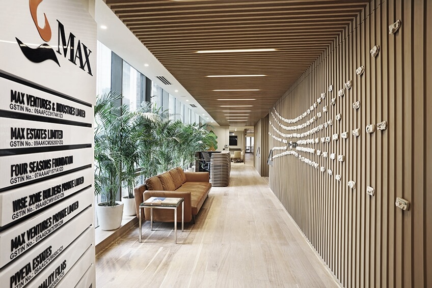 办公装修设计 办公走道