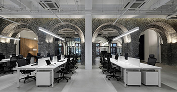 江南造币厂改造现代办公室装饰设计空间