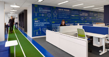 金融公司办公室协同设计-营造舒服空间