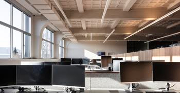 旧工厂改造新式办公楼空间装修设计-创造家庭环境