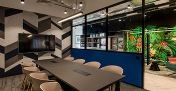 装修设计办公室打造出生动灵感办公环境