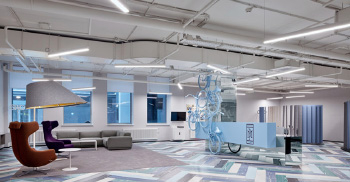 办公室设计装修塑造浪漫的艺术契合感受