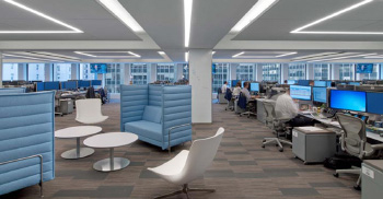 办公室工程装修打造时尚轻奢简约风