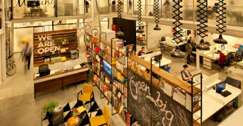 办公室装潢装修打造舒畅工业风格设计