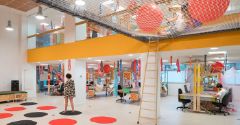 办公室装潢装修鼓励职员创造奇幻空间