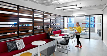 公司办公装修创造团队文化多功能设计概念