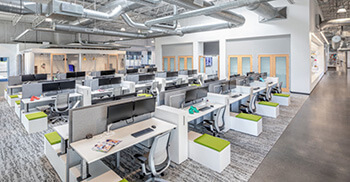 办公整体装修公司塑造工作之家轻松氛围