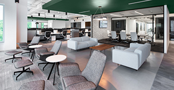平衡办公室空间设计元素 营造宁静舒适环境