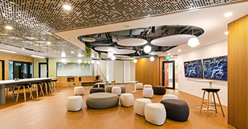 办公室装修设计中融入感官激活 以平衡数字干预