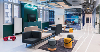 办公室设计装修：整个项目是模块化和灵活的