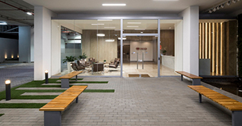 办公室设计师利用能源作为这个项目的灵感来源