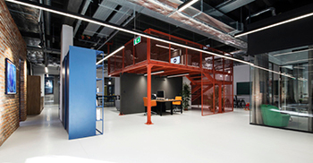 办公室设计​采用独特的方法以实现整体创意和意想不到的空间身份