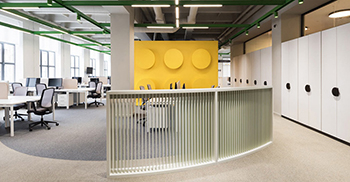 办公室装修设计——夸张的元素和比例让每个人都能感受到自己曾经的孩提时代