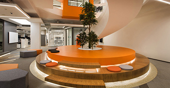 办公室设计装修——让空间像万花筒般目不暇接 充满了探索的乐趣