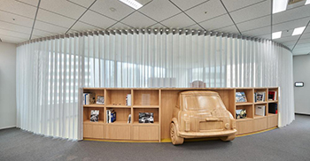 办公设计装修：此概念鼓励每个人都为这一转变做出贡献，令团队变得更加紧密、灵活和高效