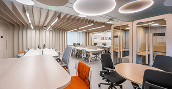 办公室室内设计：优先考虑功能性和设计和谐性 创造愉快的环境