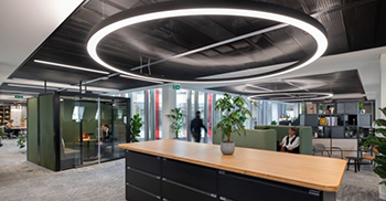 办公室设计：使用天然材料和中性色调来创造一个平静的环境