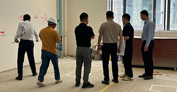 名花香料办公楼装修​项目三方现场交底